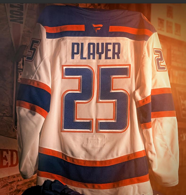 Men Edmonton Oilers #25 Player white 2025 NHL jersey 012